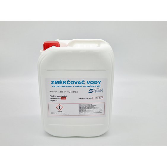 Změkčovač vody pro myčky, 5 l kanystr